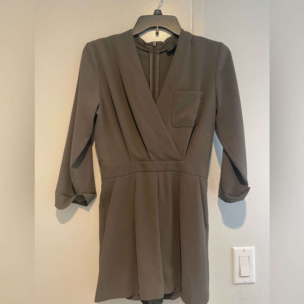 Olive green Top Shop romper